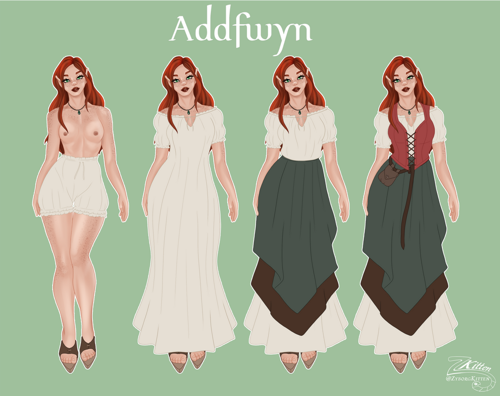 Outfit Commissions - Flat Color