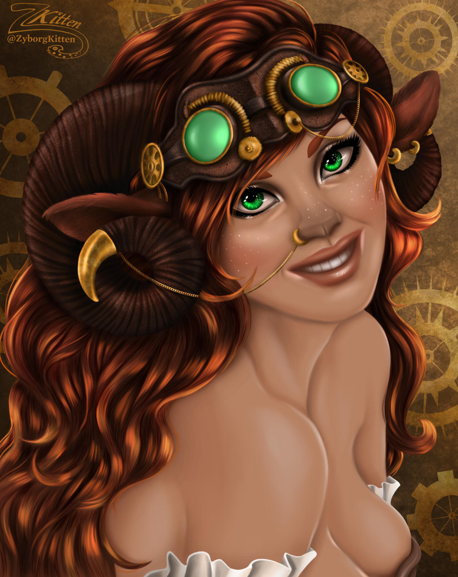 Zoya the Steampunk Satyr